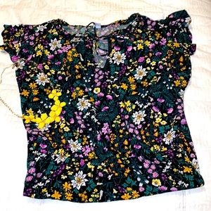 Floral patterned dress